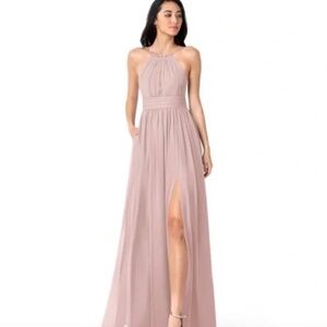 Azazie Cher Bridesmaid Dress Dusty Rose